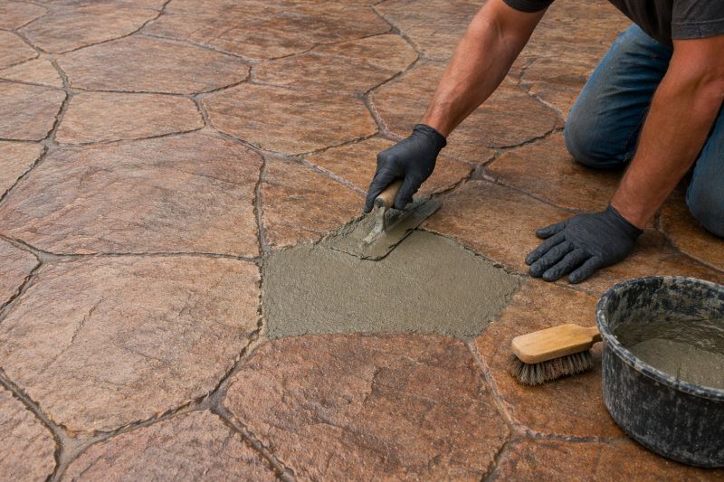 Decorative Concrete Repair in Roswell, GA